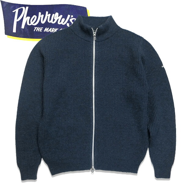 楽天市場】PHERROW'S (フェローズ ）ウール素材天竺モックネック【22W