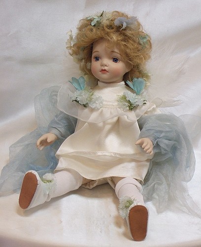 楽天市場】若月まり子 ビスクドール「ベビーエンジェル：ピンク」【楽