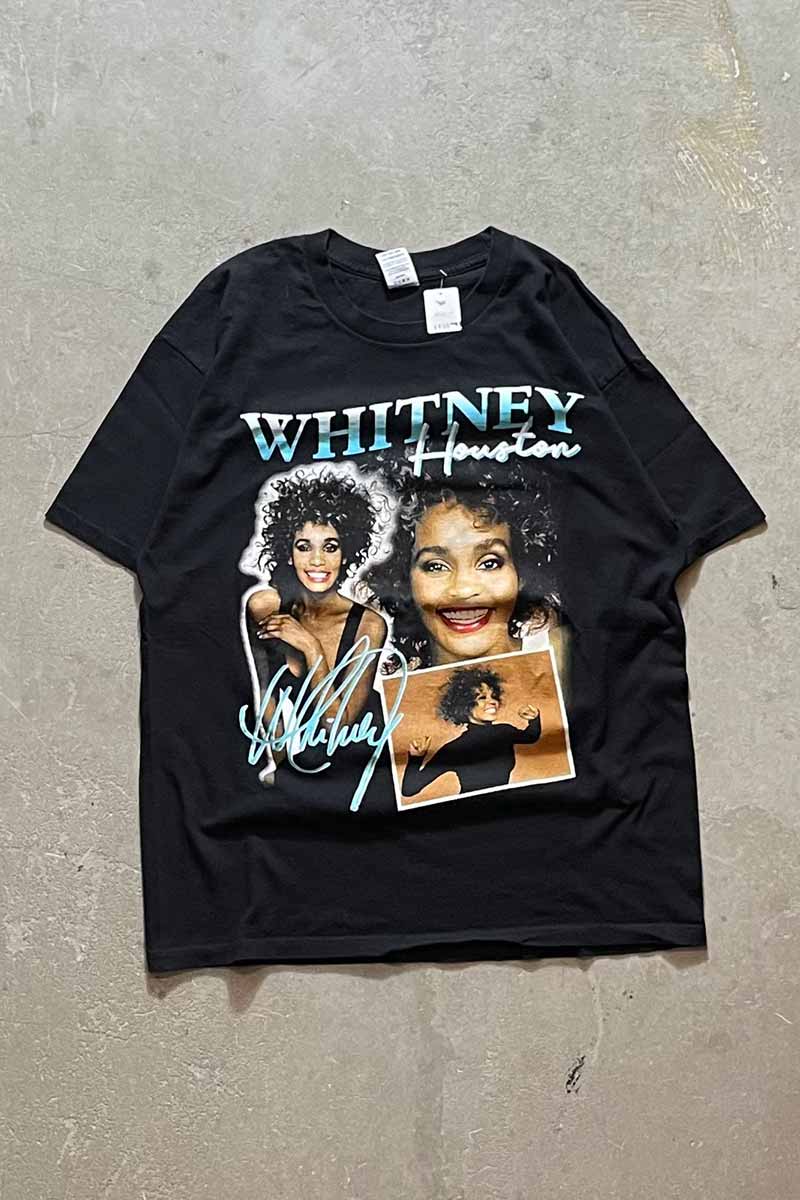楽天市場】【インポート】WHITNEY HOUSTON PHOTO SHORT SLEEVE TEE