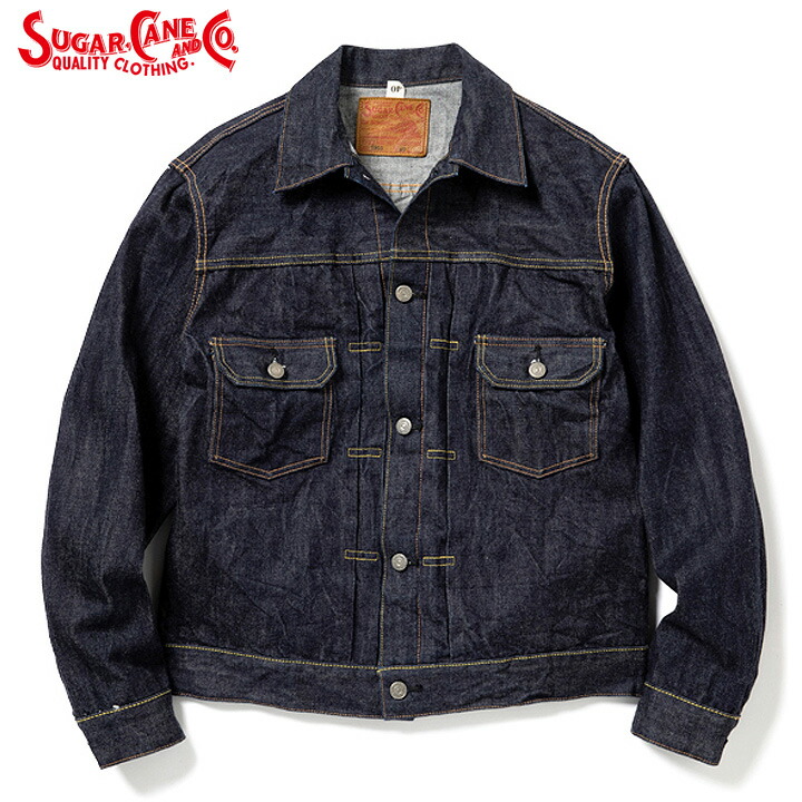 楽天市場】No.SC14841 SUGAR CANE シュガーケーン13oz. BLUE DENIM ZIP