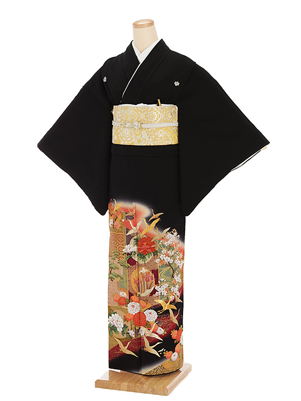 楽天市場】黒留袖 レンタル おすすめ 正絹 4310 ブランド 山本寛斎