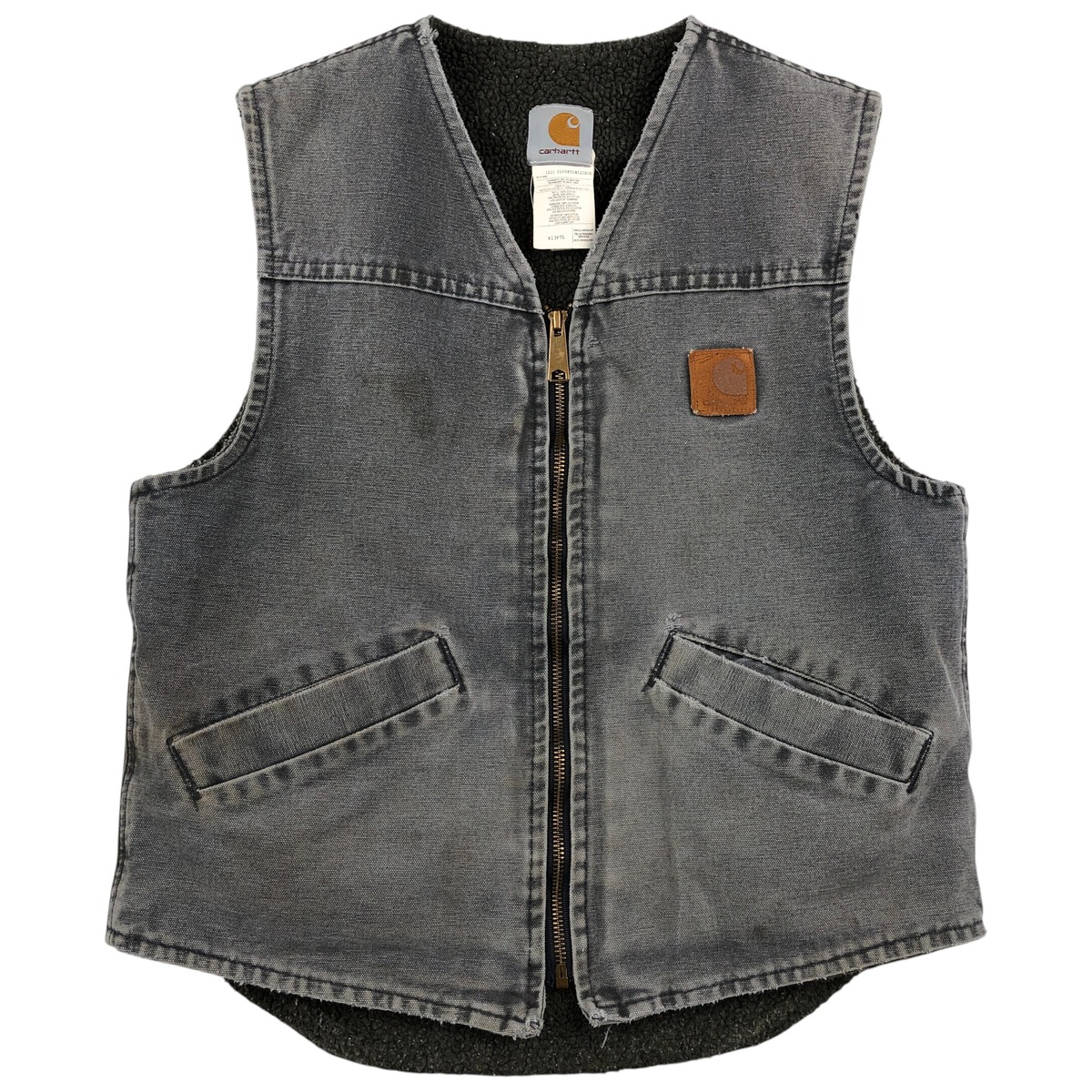 楽天市場】Carhartt カーハート ベスト サイズ:M 00s 裏ボア ブラウン