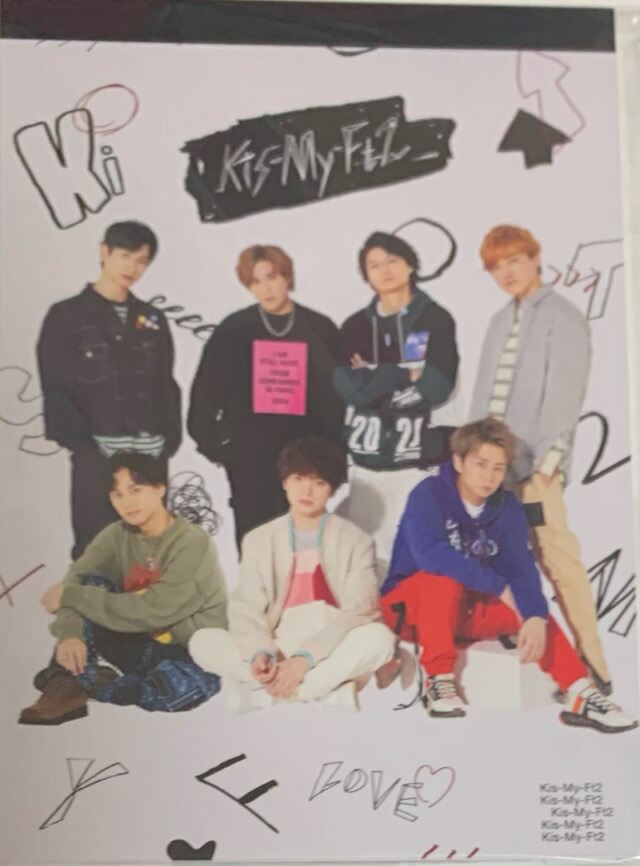 楽天市場】 Kis-My-FT2 (キスマイ）・・【クリアファイル】/集合 Jr