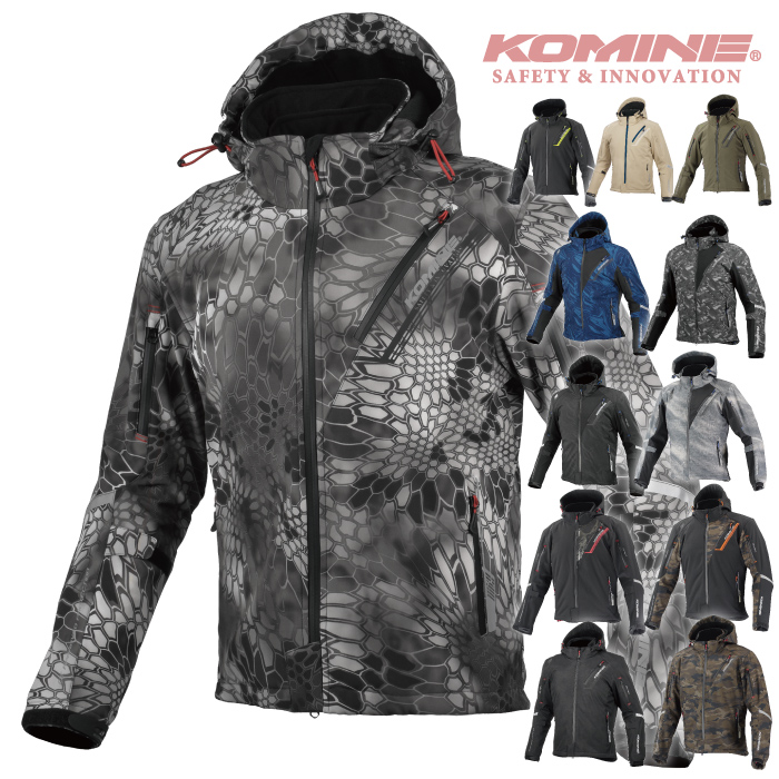 楽天市場】コミネ JK-614 プロテクトウインターパーカ KOMINE 07-614