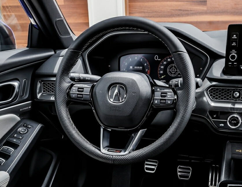 楽天市場】シビックタイプR用 ホンダ純正レザーステアリングホイール 6