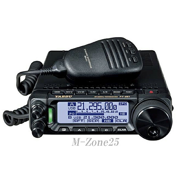 楽天市場】FT-891 100W機 YAESU HF/50MHz帯 オールモードフィールド