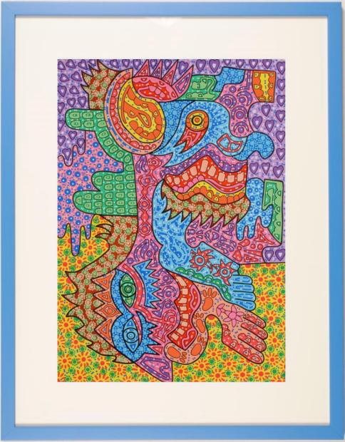 楽天市場】横山泰三 さばく楽しさ 現代アート 絵画 抽象画 インテリア