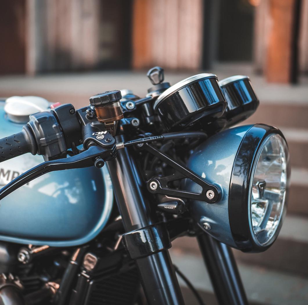 楽天市場】トライアンフ ボンネビルT100/T120 ヘッドライト＆スピード