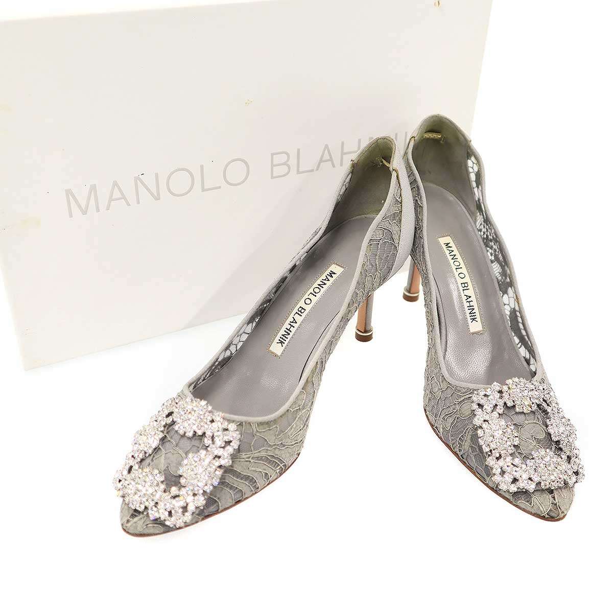 楽天市場】【マノロ ブラニク】Manolo Blahnik HANGISI ハンギシ