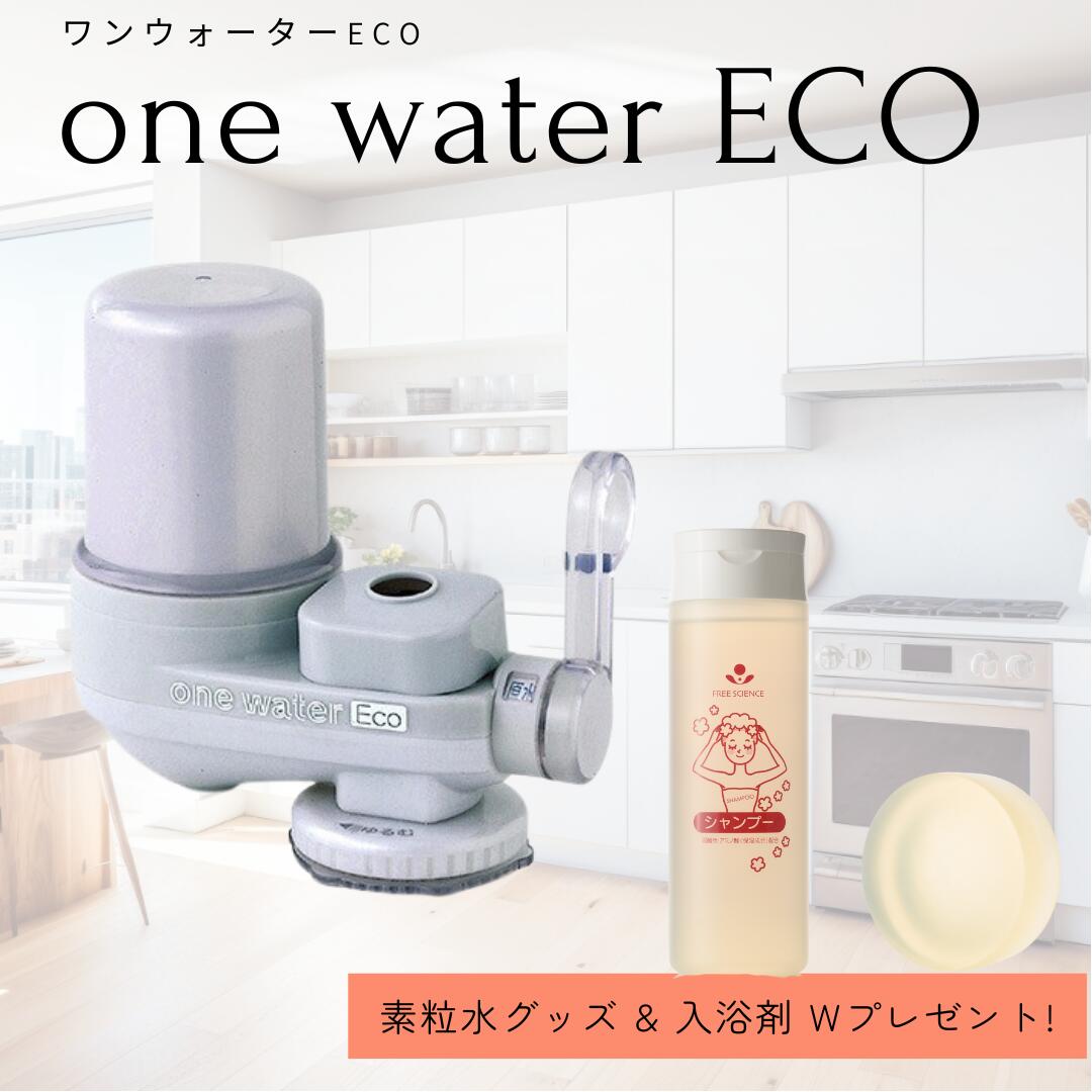 楽天市場】【特典付き】◇ 素粒水 を創る 浄水器 ・ワンウォーターECO