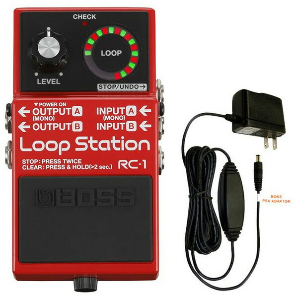 楽天市場】BOSS ボス RC-5 Loop Station ルーパー + FS-7 Dual Foot