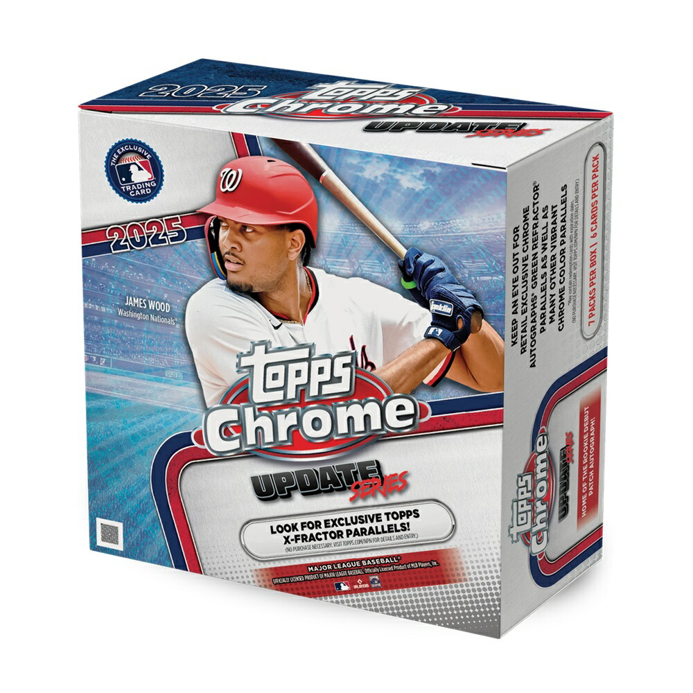 楽天市場】2025 Topps Chrome Baseball Update Series Mega Box 2025