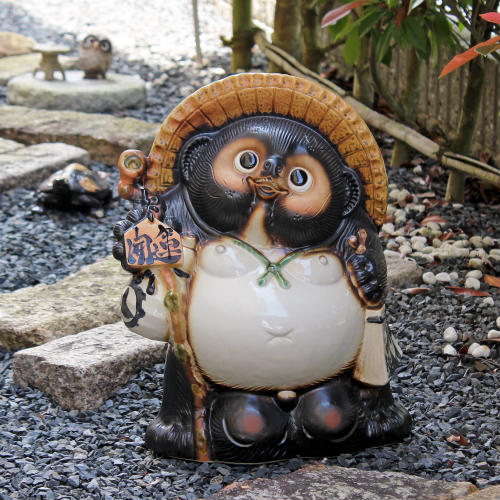 楽天市場】【ポイント5倍】信楽焼 たぬき 福 狸 16号 [ご希望で 名入れ