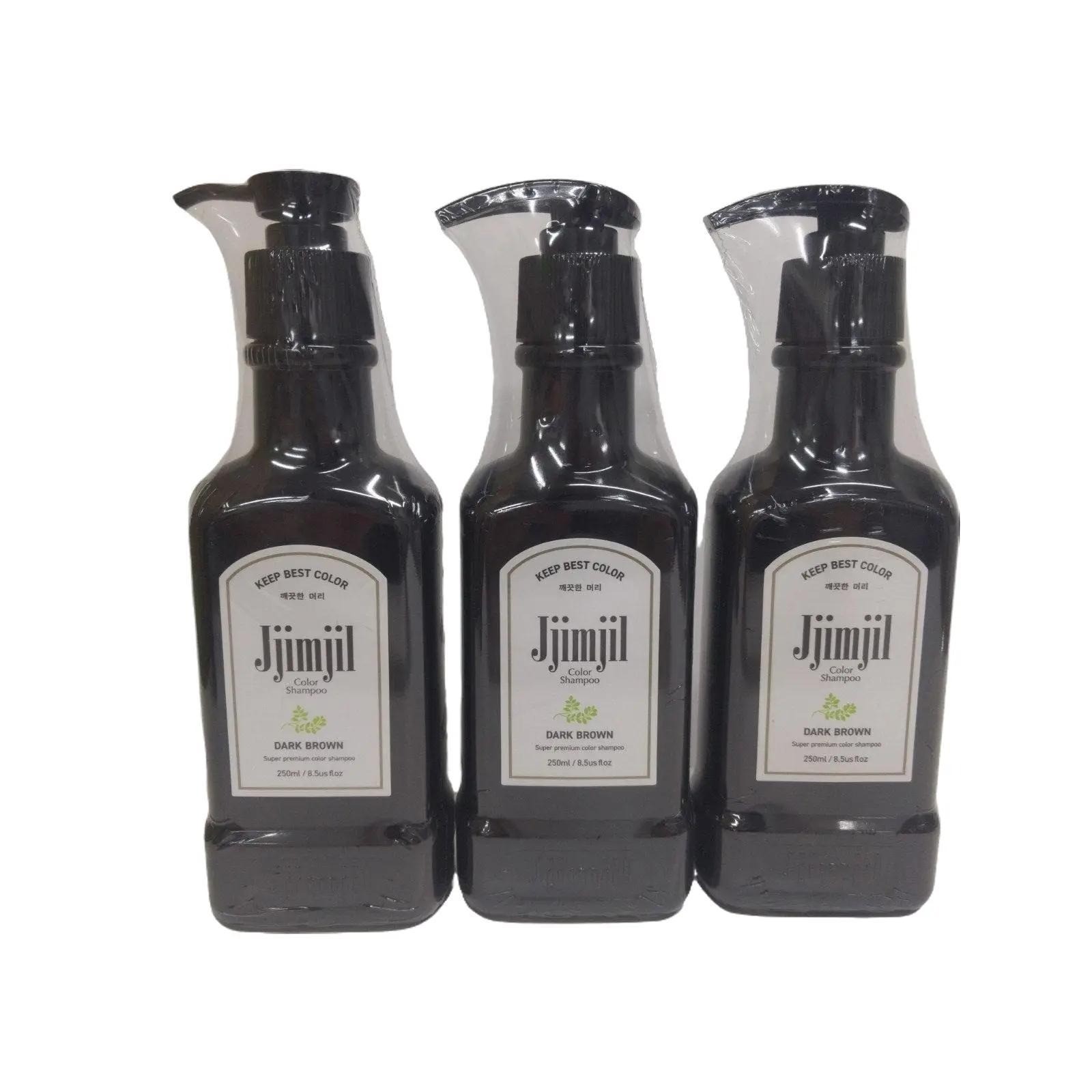 楽天市場】ジムジル カラーシャンプー 250ml ダークブラウン 白髪染め