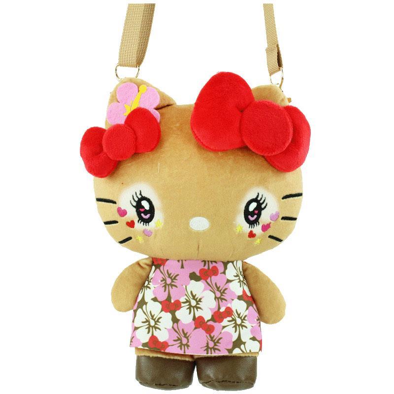 楽天市場】ハローキティ ポーチ ぬいぐるみポーチ コギャルマスコット