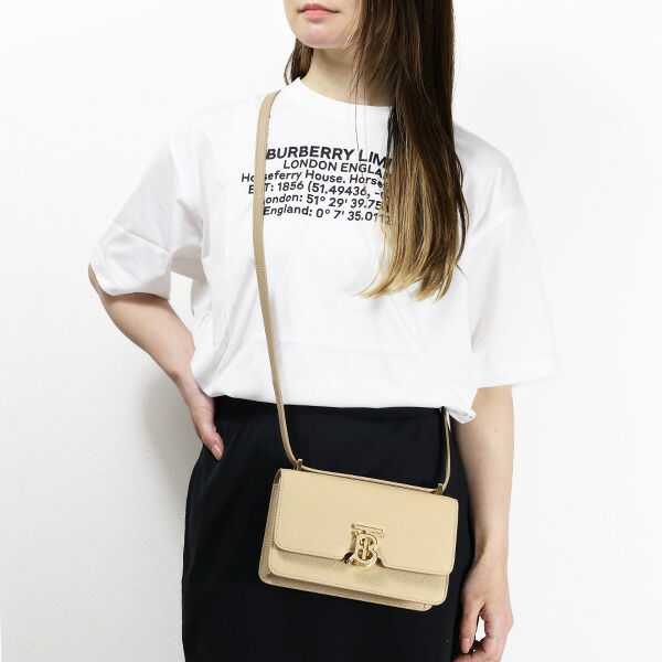 楽天市場】BURBERRY バーバリー Mini TB Bag ショルダーバッグ クロス