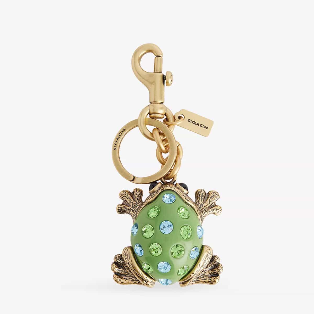 楽天市場】COACH コーチ キーホルダー 恐竜 ステゴサウルス シルバー