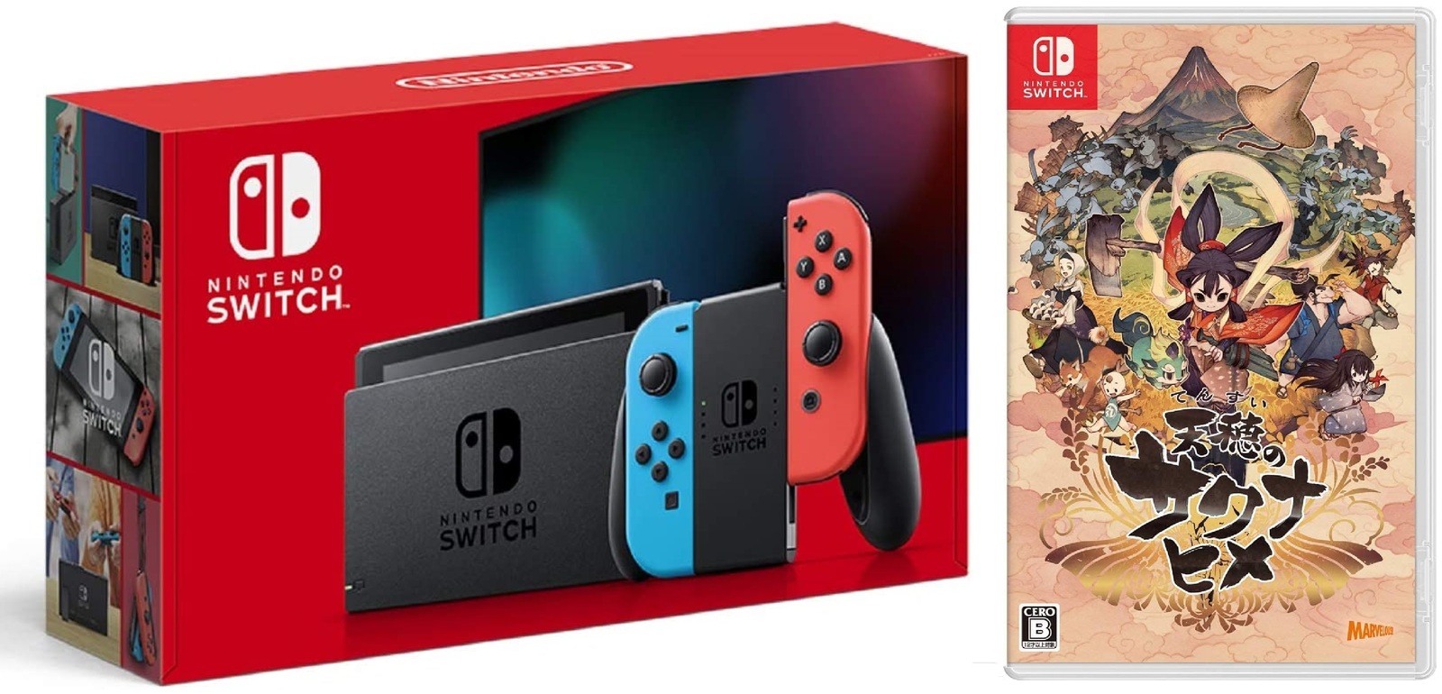 楽天市場】Nintendo Switch ネオンブルー・ネオンレッド 任天堂 ゲーム