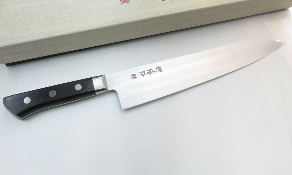 東京 杉本 牛刀 300mm 尺 包丁 全鋼 炭素鋼 研ぎ済 洋包丁 再生品 東京