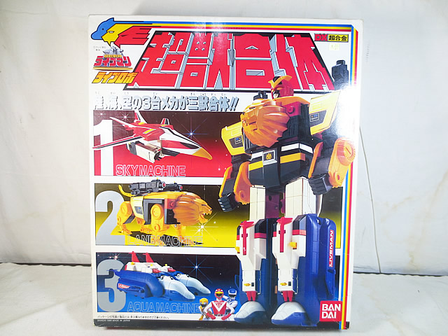 楽天市場】新品 バンダイ DX 超合金 超獣戦隊 ライブマン 超獣合体
