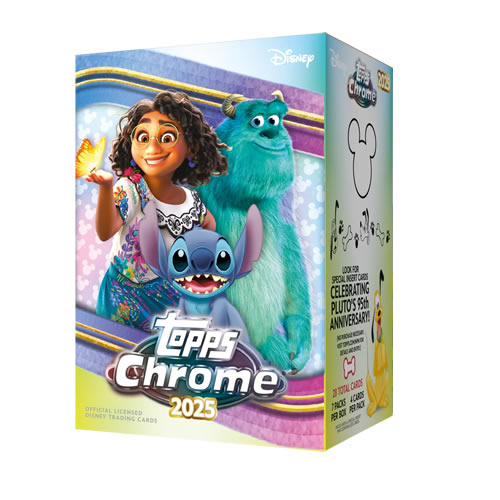 楽天市場】2025 Topps Chrome Disney Value Box 2025 トップス