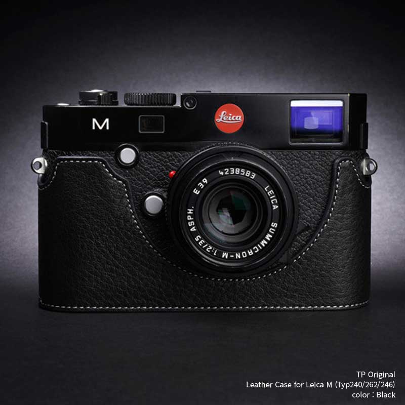 楽天市場】Leica M (Typ 240/262/246) 専用 レザー ケース Black