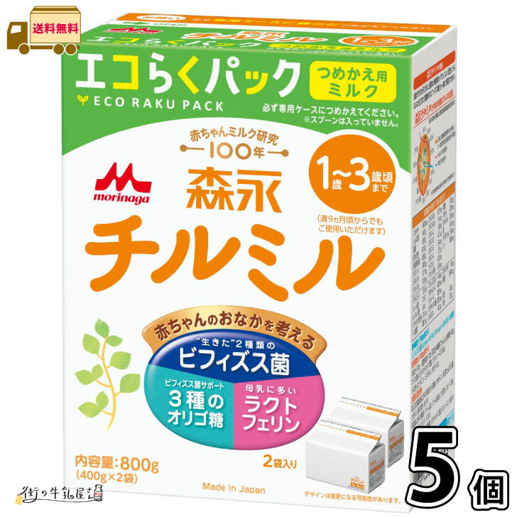 楽天市場】森永 はぐくみ エコらくパック つめかえ用 1箱 【3980円対象