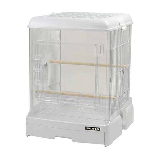 楽天市場】イージーホーム クリアバード 35-WH(ホワイト) : 小動物専門