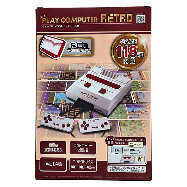 楽天市場】ゲーム機 本体 互換機 FC互換 30種ゲーム内蔵 ファミコン用