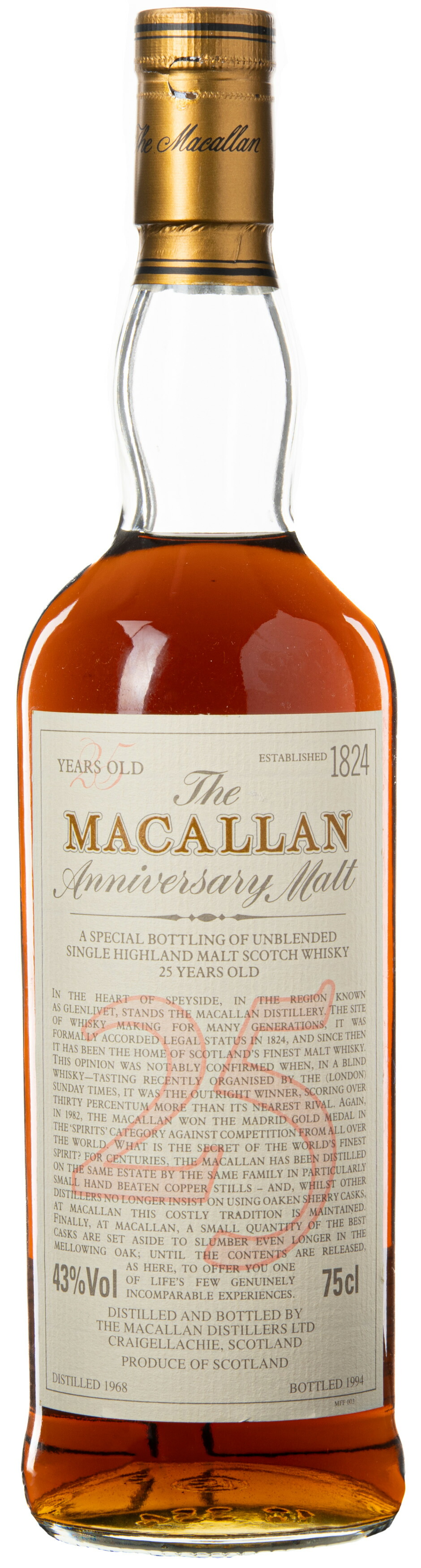 楽天市場】The Macallan ザ・マッカラン 18年 1980-1999 750ml 箱付き