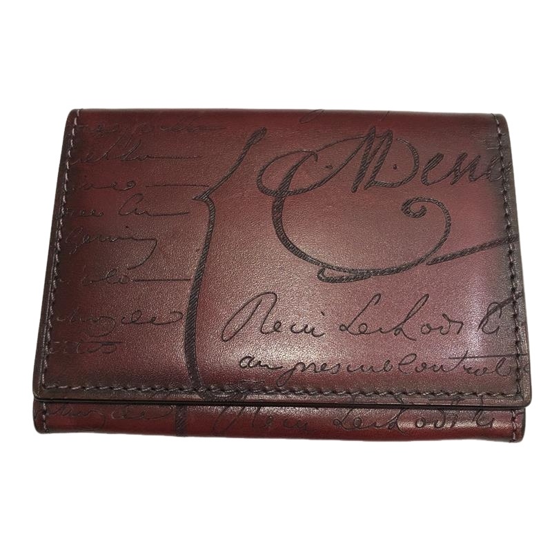 楽天市場】Berluti ベルルッティ カリグラフィ レザー カードケース