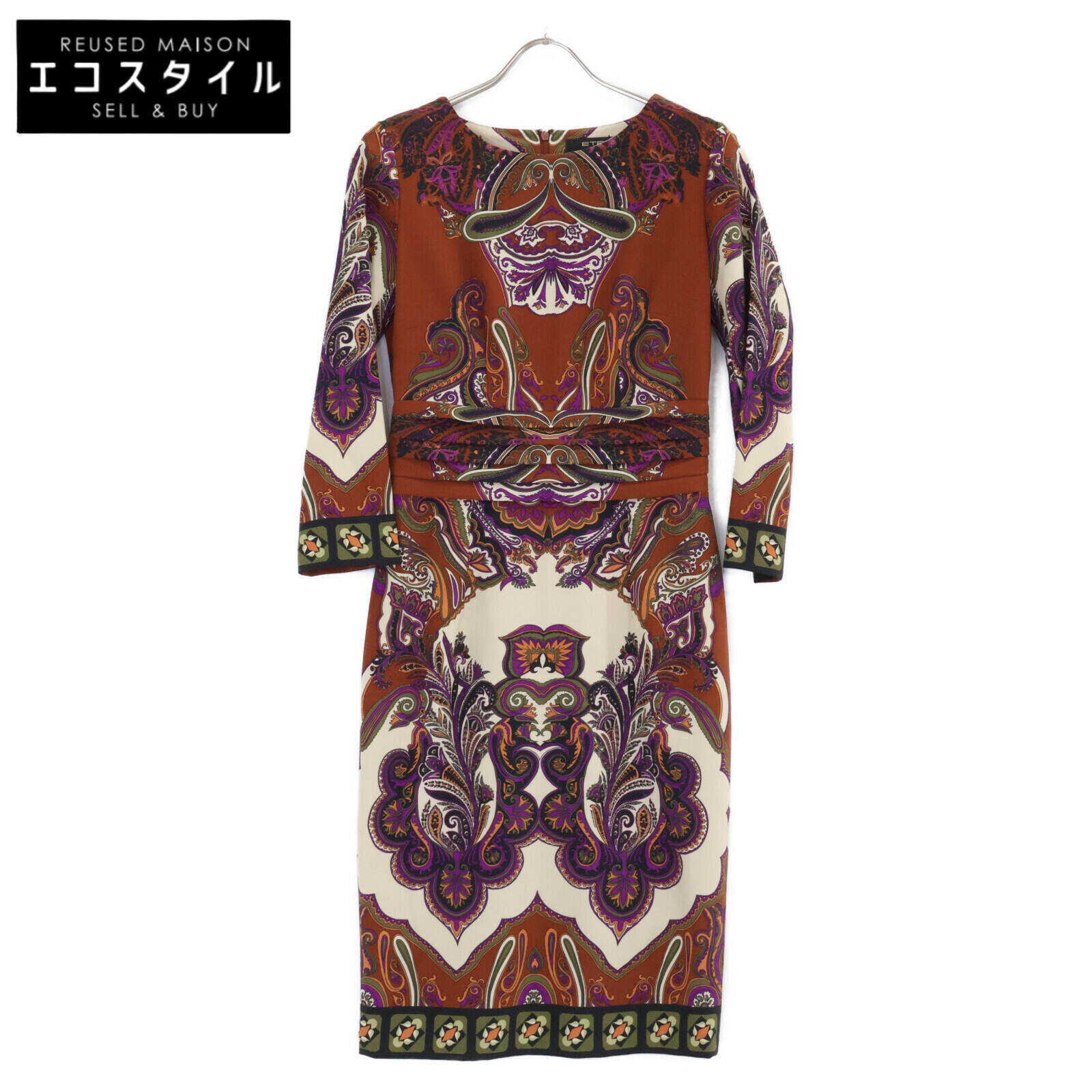 楽天市場】ETRO エトロ ワンピース 良好 サイズ:38 マルチカラー