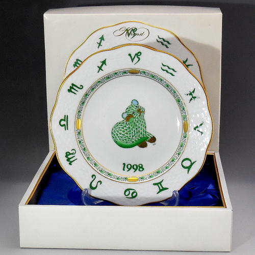 楽天市場】ヘレンド Herend ZODIAC 干支シリーズ 2006年 戌 イヤー