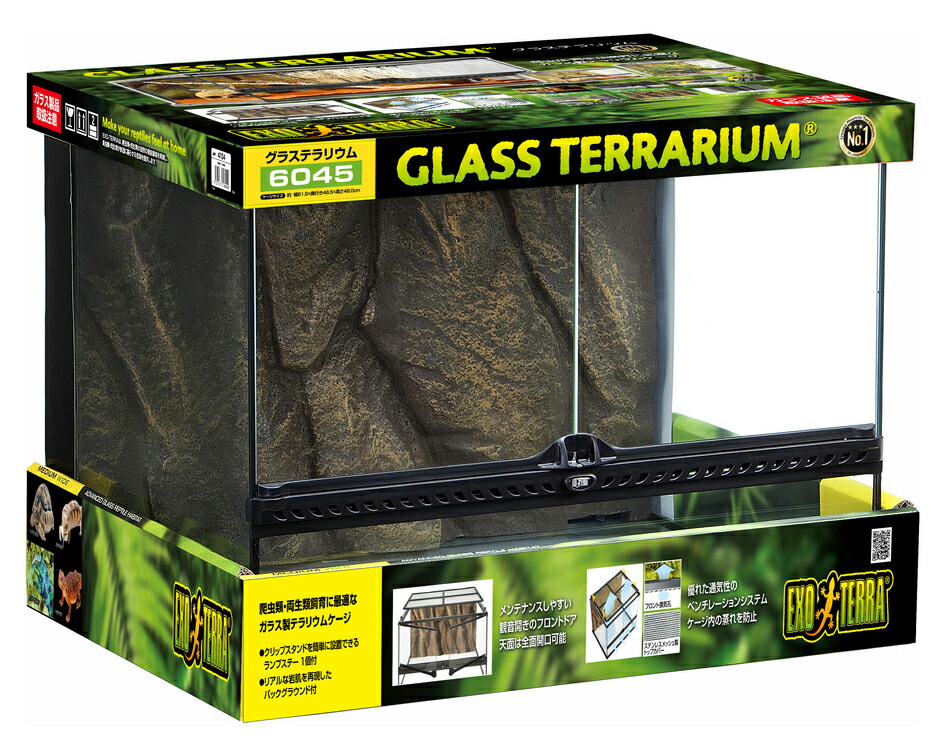 楽天市場】○【エキゾテラ】グラステラリウム 6060 EXOTERRA【ケージ