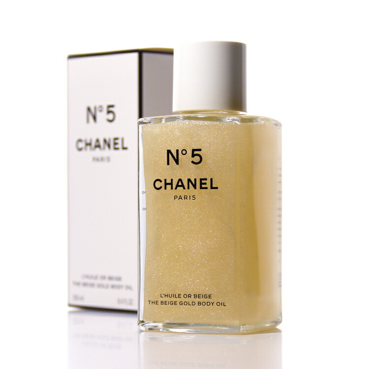 楽天市場】シャネル N°5 ザ ベージュ ゴールド ボディ オイル CHANEL