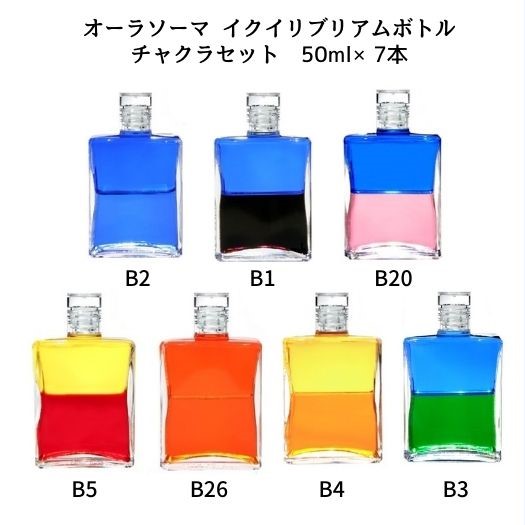 楽天市場】オーラソーマ イクイリブリアムボトル 124本フルセット送料