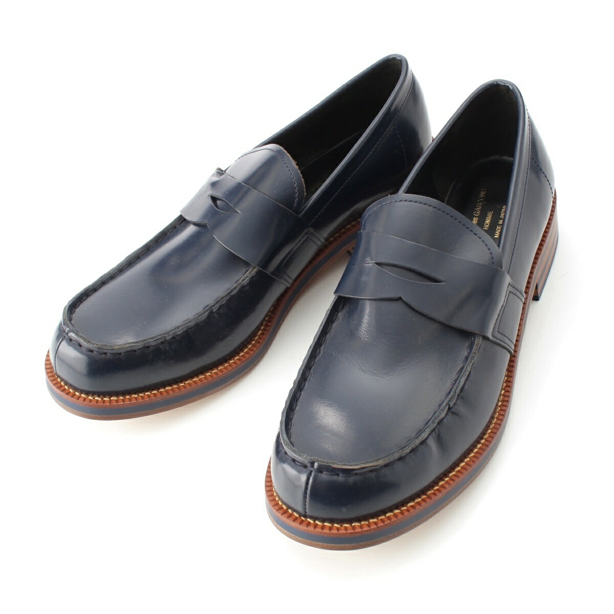 COMME des GARÇONS HOMME 田中オム ラウンドトゥ シューズ