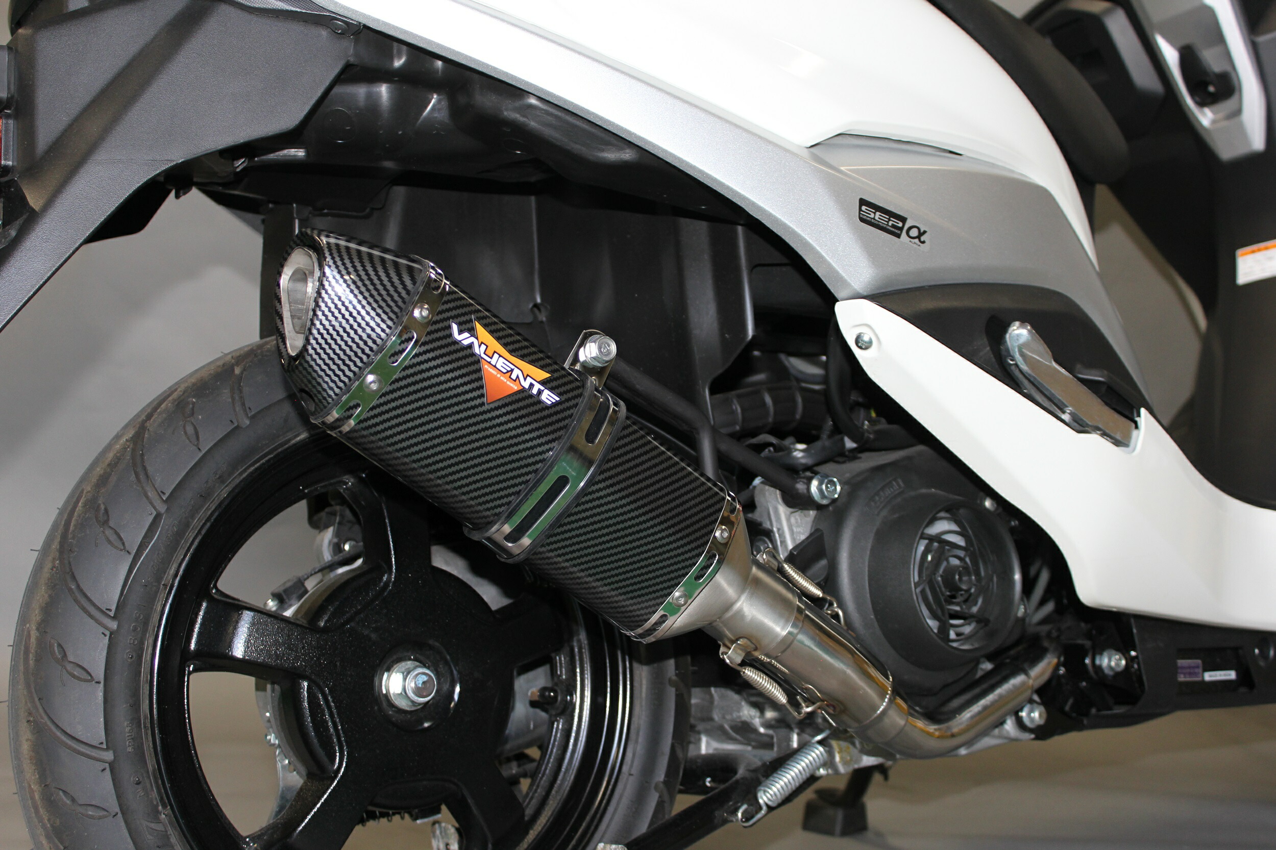 楽天市場】HMS バーグマンストリート125EX バイクマフラー 8BJ-EA23M