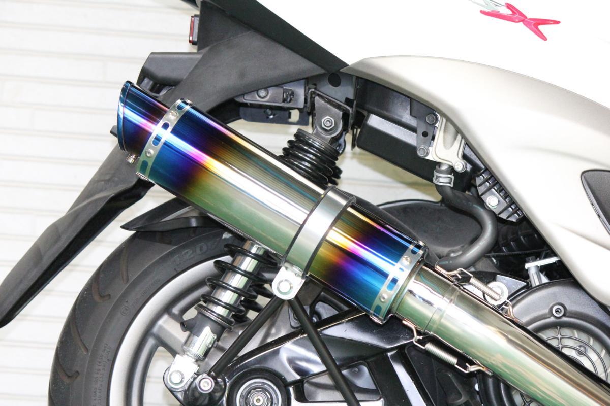 楽天市場】HMS ヤマハ シグナスX125 台湾5期仕様 バイクマフラー O2