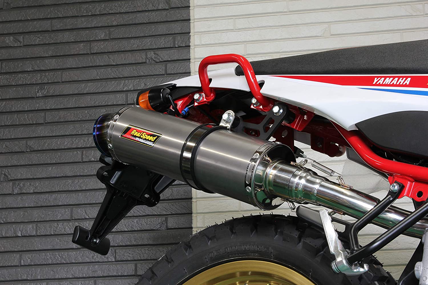 楽天市場】セロー250 トリッカー バイクマフラー スリップオン 異形