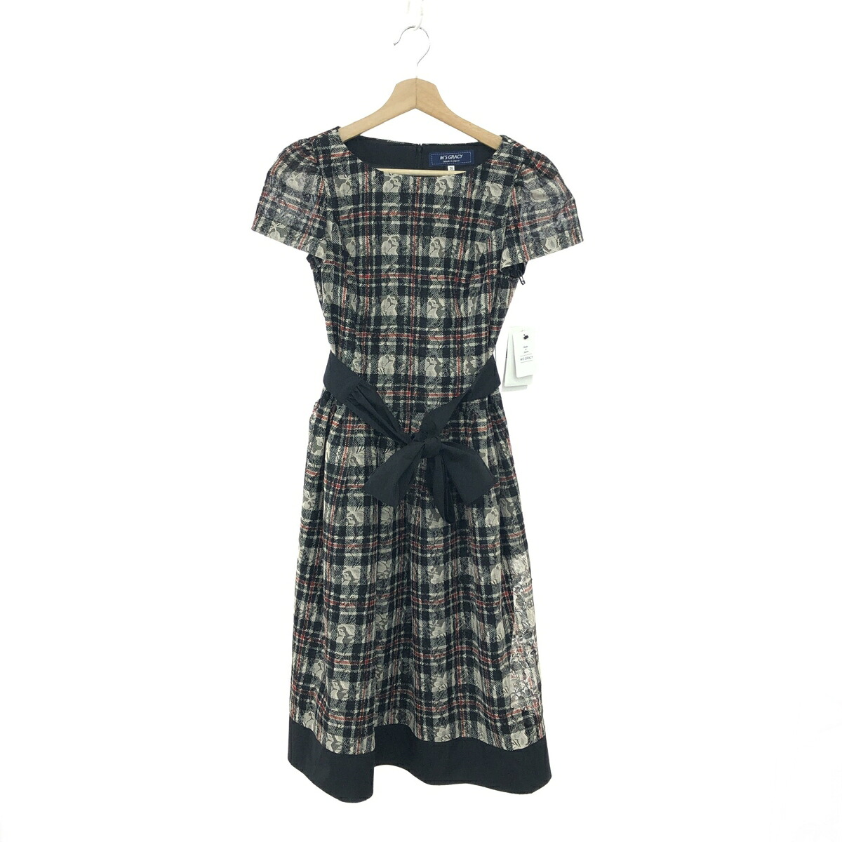 楽天市場】M's GRACY シアーギンガムチェック ワンピース