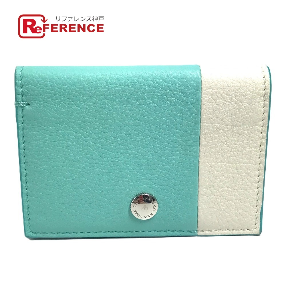 楽天市場】Tiffany&Co.(ティファニー) カードケース 名刺入れ ブルー