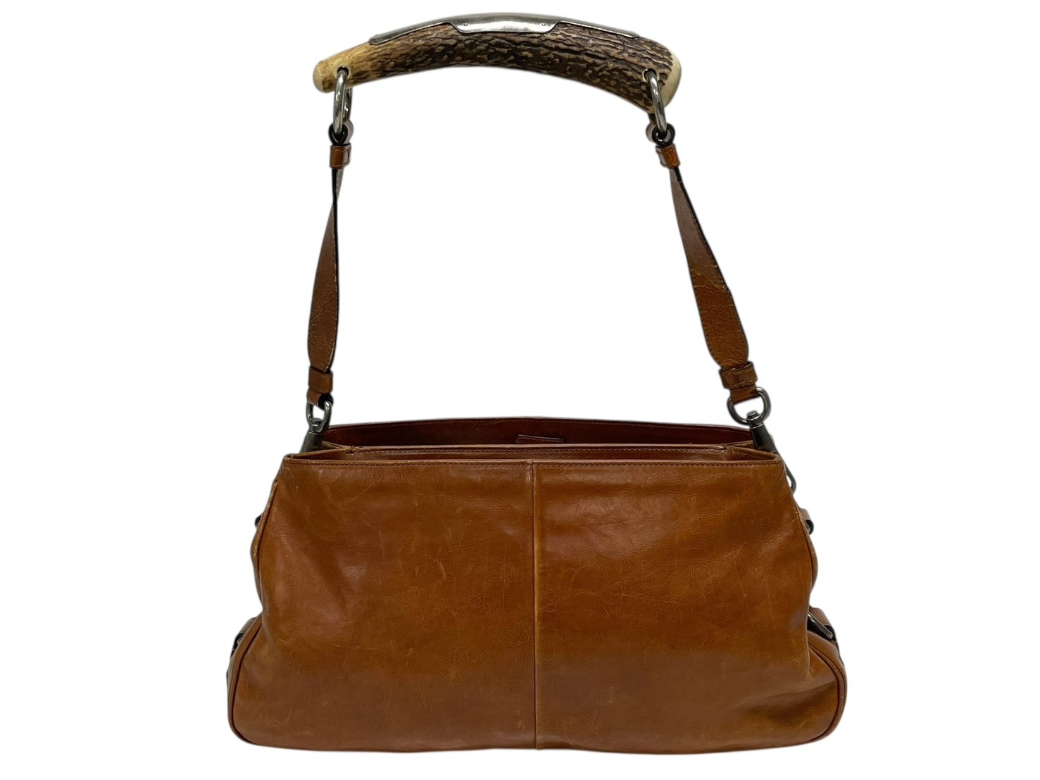 イブサンローランMOMBASAモンバサバッグベージュ革ショルダー希少トム