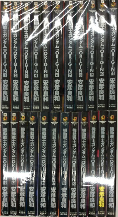 楽天市場】機動戦士ガンダム THE ORIGIN 全24巻完結セット (角川