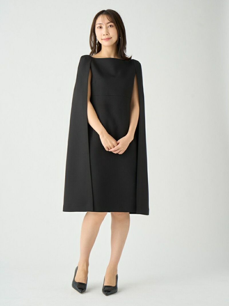 SALE／40%OFF】トリプルクロスケープドレス CELFORD セルフォード