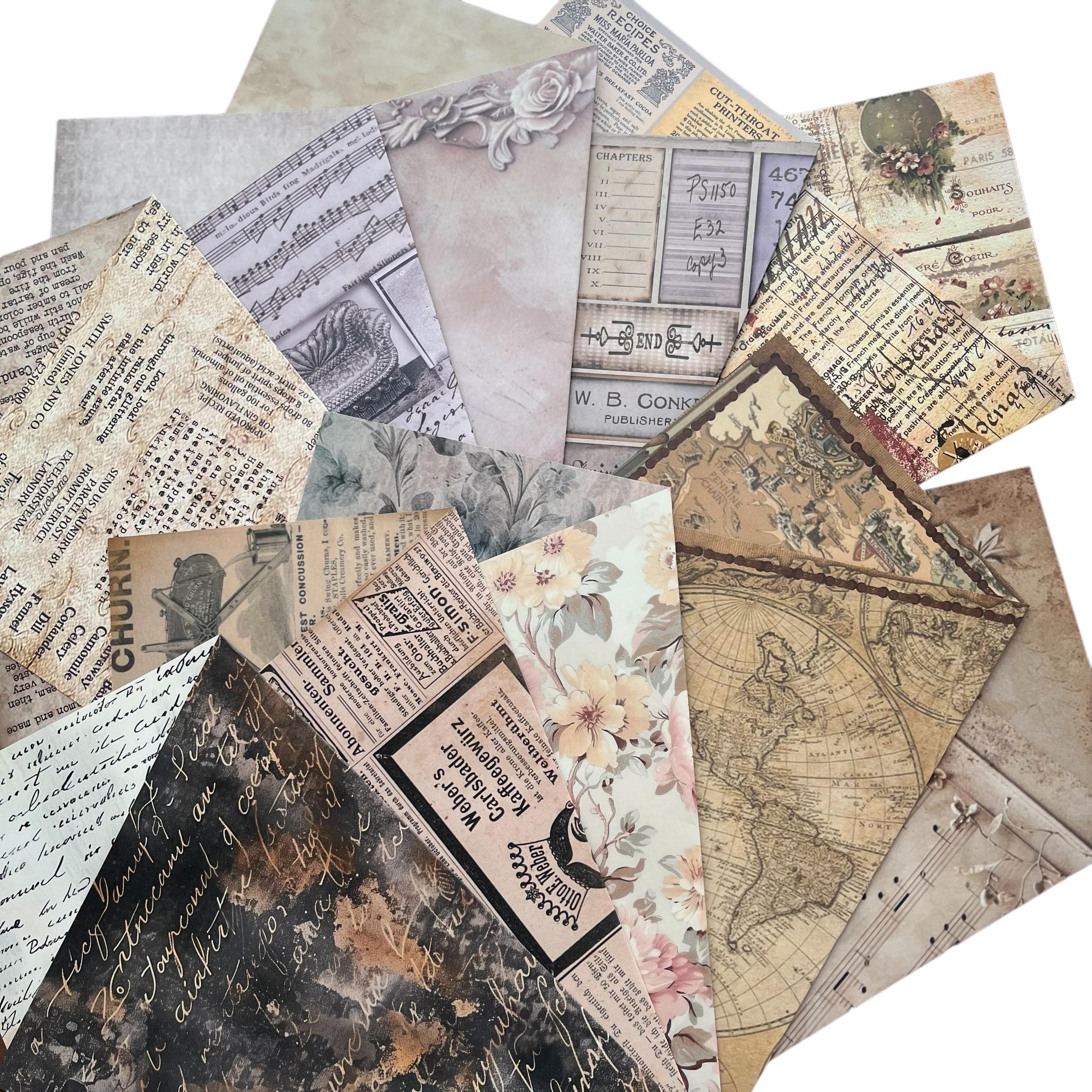 楽天市場】TOHYAN A4 両面デザインペーパー アンティークレトロ柄 上質