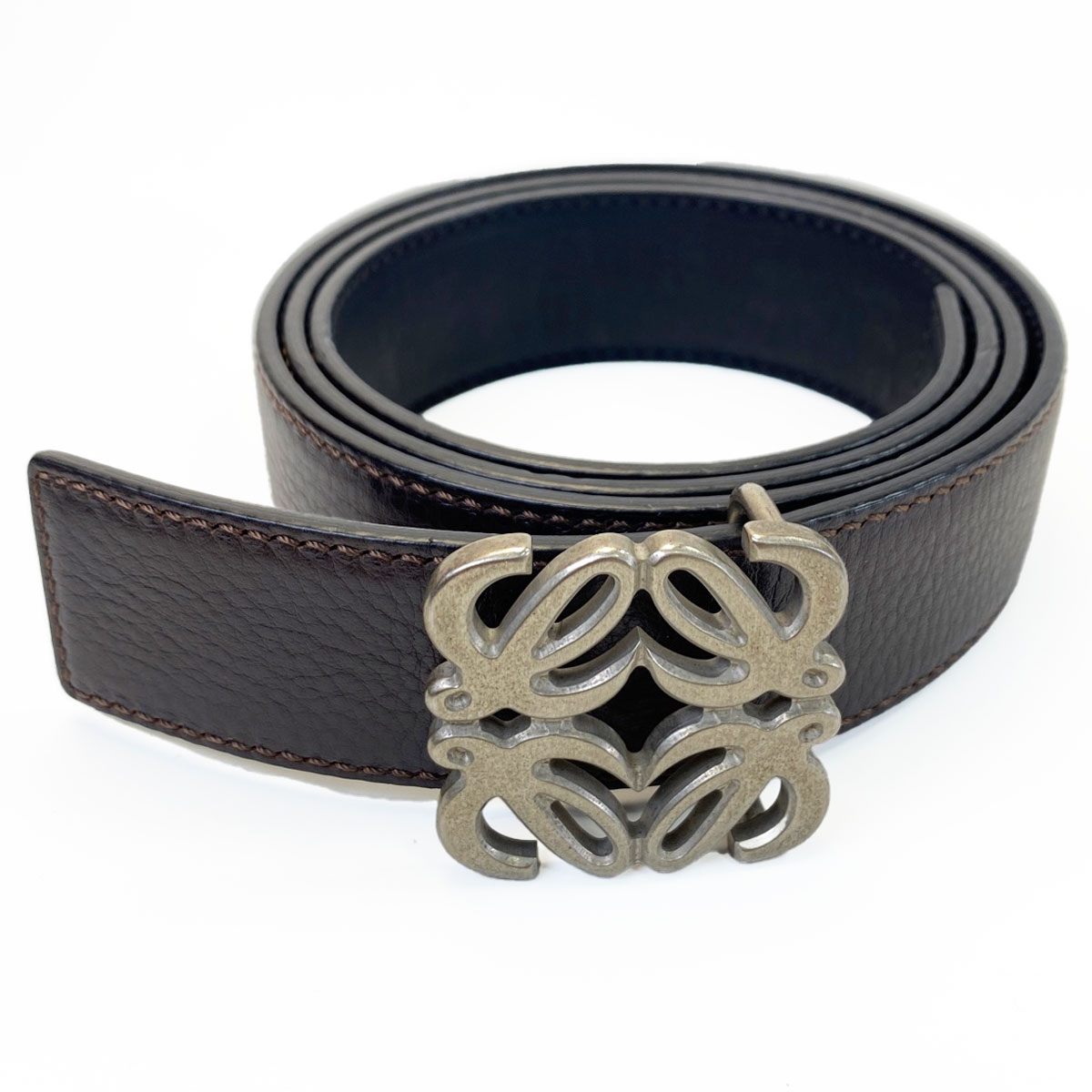 楽天市場】ロエベ/LOEWE ベルト メンズ REVERSIBLE ANAGRAM BELT 4CM