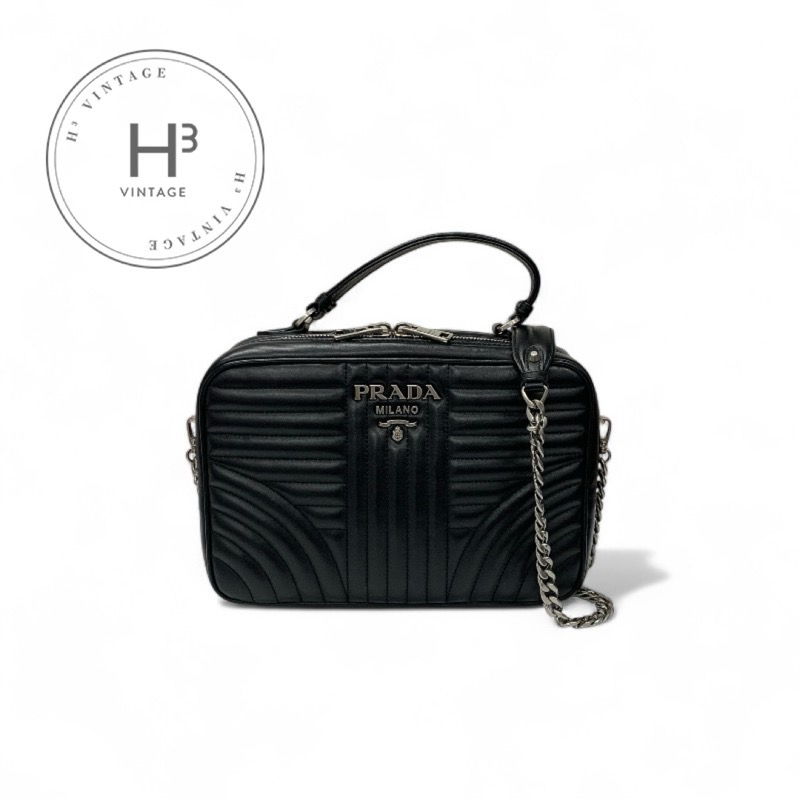 楽天市場】プラダ チェーンショルダーバッグ インプントゥーレ