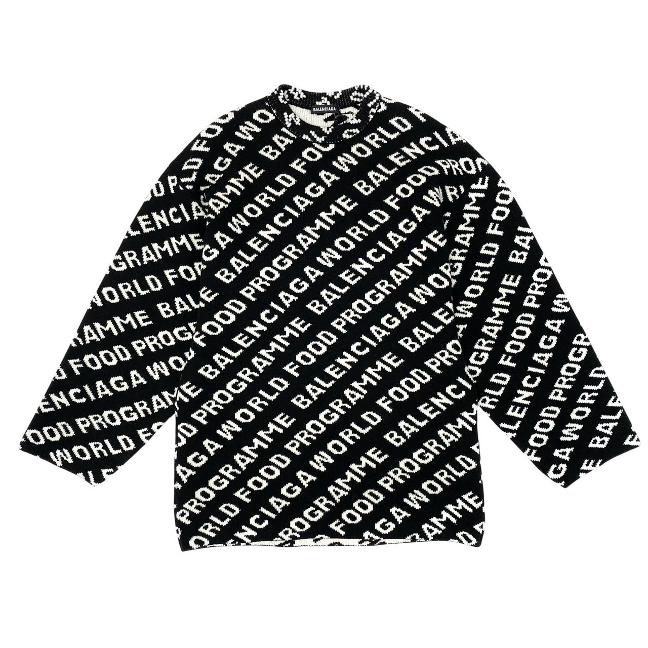 楽天市場】BALENCIAGA 20aw SCRIBBLE KNIT SWEATER サイズXS