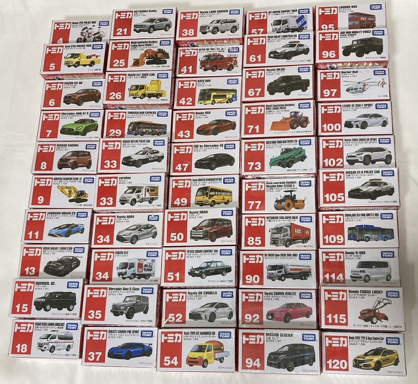 楽天市場】【送料無料】【福袋】【玩具】トミカ赤箱ミニカー20個セット